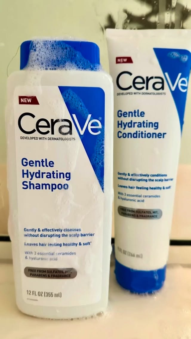 Gentle Hydrating Shampoo & Conditioner — CeraVe