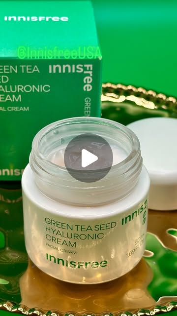 Green Tea Hyaluronic Cream — Innisfree