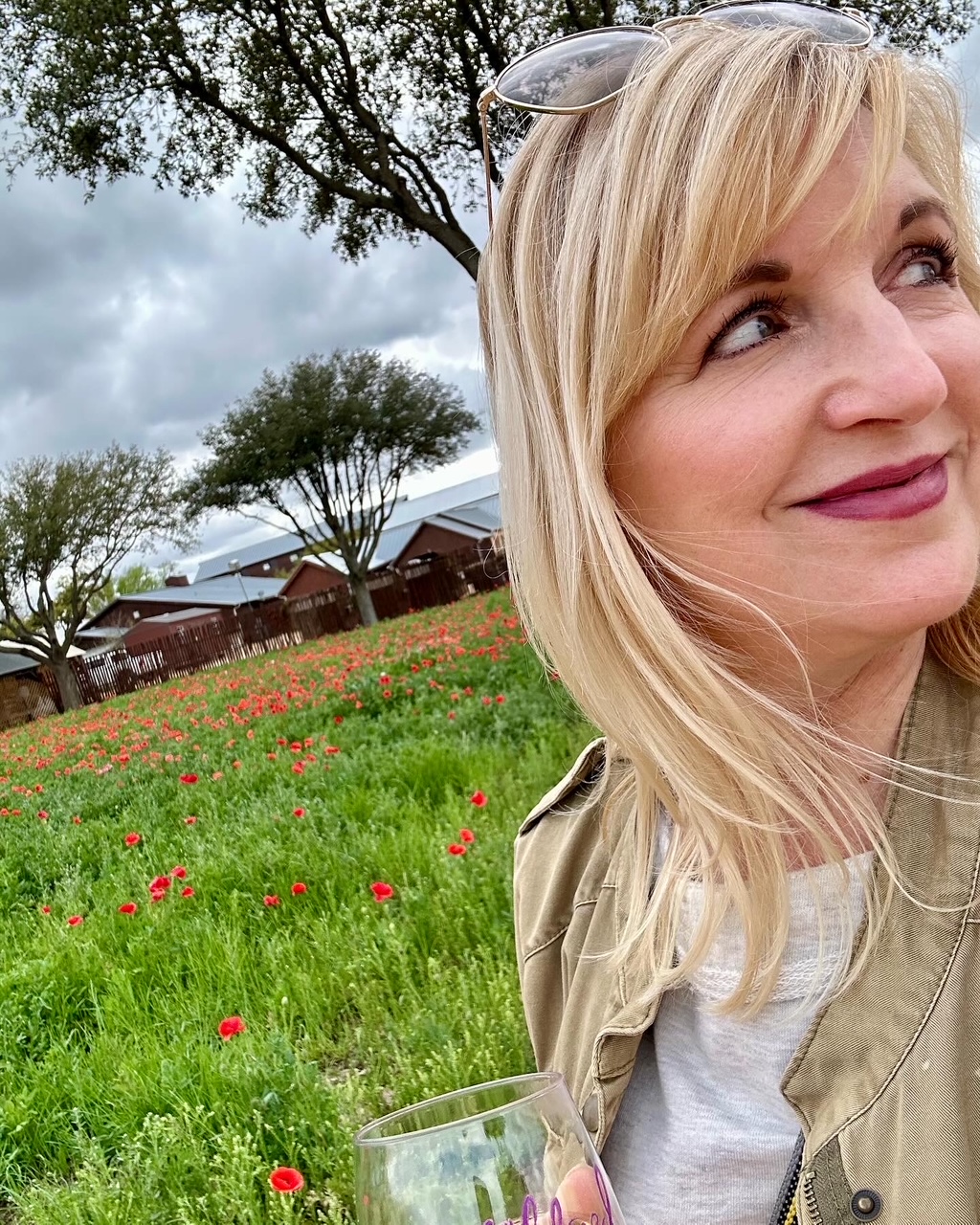 Suzanne Eisenhauer enjoying life outdoors